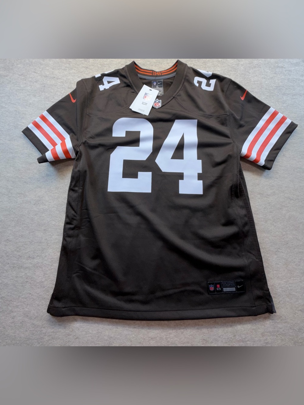 Cleveland Browns Nick Chubb #24 Nike Jersey Men’s XL NWT – $90 Retail